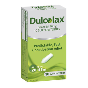 德国DULCOLAX乐可舒通便栓剂比沙可啶开塞露清肠通便宿便便秘10粒