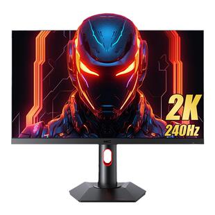 HKC 27英寸2K高清电竞240HZ显示器IPS电脑高清屏幕144升降MG27QK