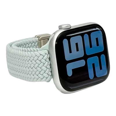 适用iwatch11尼龙编织苹果表带SE