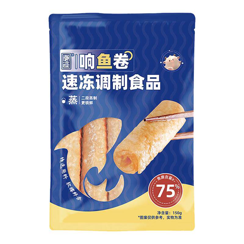 潮迹创新响鱼卷150g*3袋