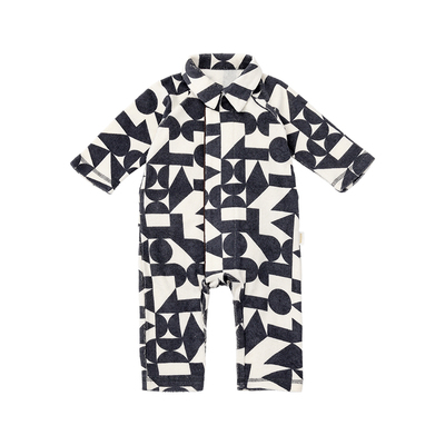 MARLMARL婴儿连体衣弹性吸湿哈衣秋季新款新生儿宝宝家居服calin