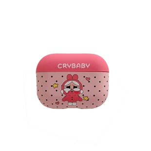 可爱丑萌哭娃适用于苹果AirPods4代蓝牙耳机保护套Pro3代耳机壳AirPods3趣味Pro2代少女心波点萌系轻奢卡通新
