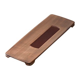 黑胡桃实木茶盘家用简约现代茶托高档电木小型新款送礼茶室小茶台