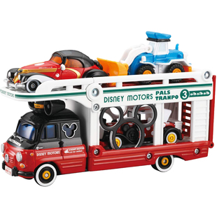 多美卡迪士尼小车唐老鸭米妮米奇工程车凯蒂猫女孩小汽车玩具模型