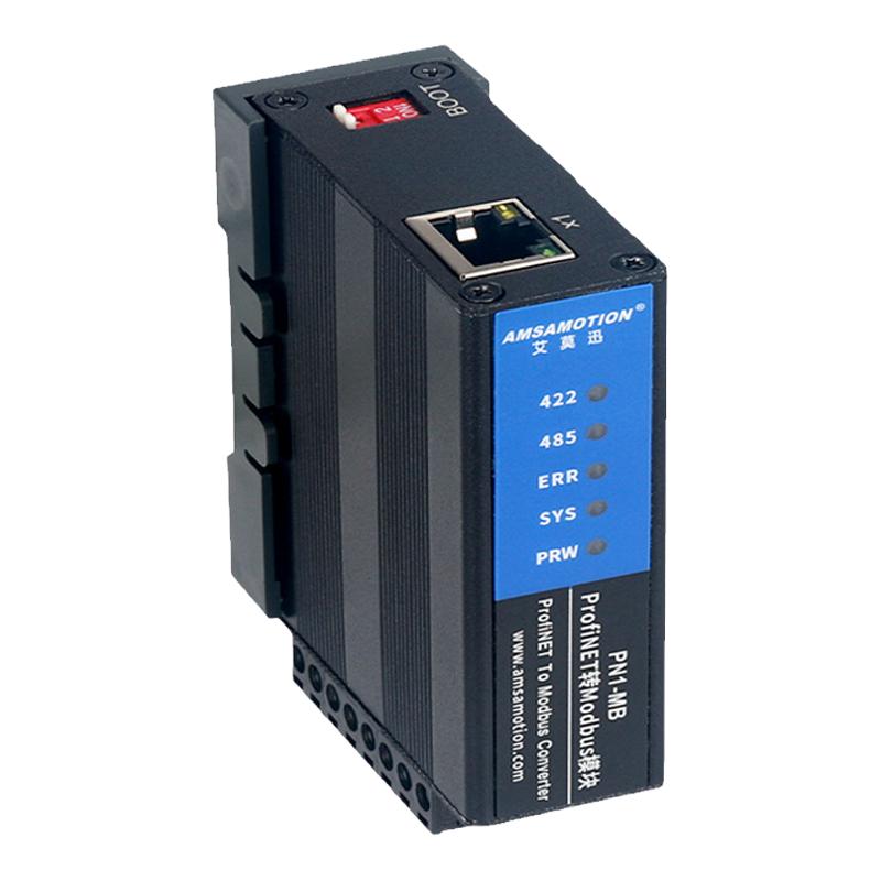 艾莫迅Modbus RTU/TCP转Profinet网关485口转PN协议网关PN1-MB