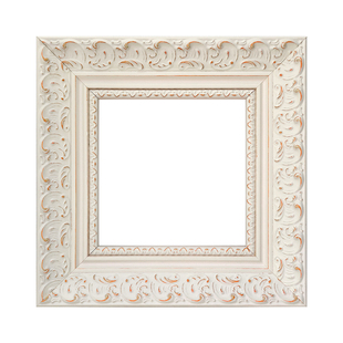 【冬月映雪】法式复古印花实木画框定制高级感油画外框拼图框相框