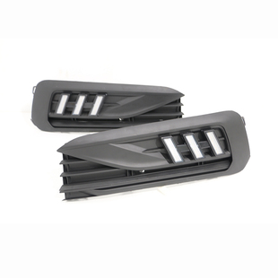 适用于18-19款大众朗逸PLUS前雾灯改装LED日间行车灯转向灯装饰灯