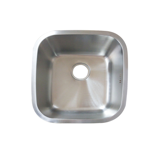 科勒厨房家用304不锈钢水槽米尔顿单槽台下厨盆K-P3702T-S-NA