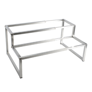 不锈钢份数盆架商用小料盒子果酱盒奶茶店专用配料分数盘架子带盖