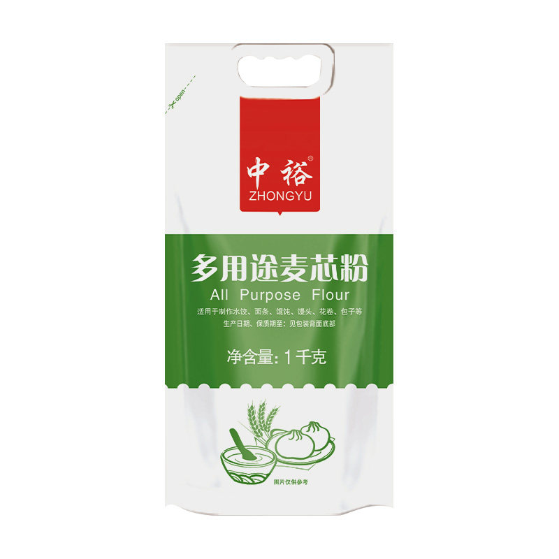 中裕多用途麦芯粉1kg 中筋面面粉/食用粉