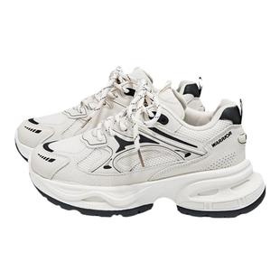 回力老爹鞋男女2025冬季新款情侣厚底增高学生百搭休闲男士运动鞋