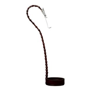 竹雪明|精品老竹根龙挂香 茶室装饰龙头线香架倒流香熏香架香插座