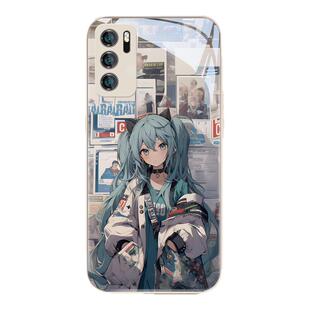 动漫手机壳适用oppofindx9/ Reno13初音未来miku港风vivox300/x200Pro二次元x90x80可爱iQOO13高级感findx8液