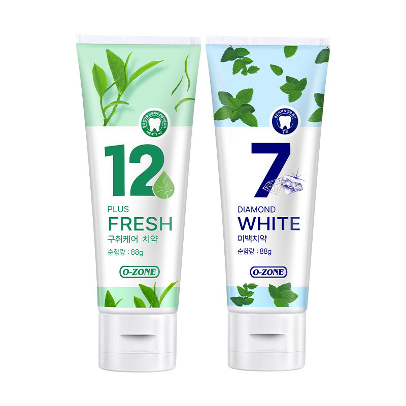 【自营】o-zone欧志姆韩国进口酵素美白去渍去口臭清新洁齿牙膏