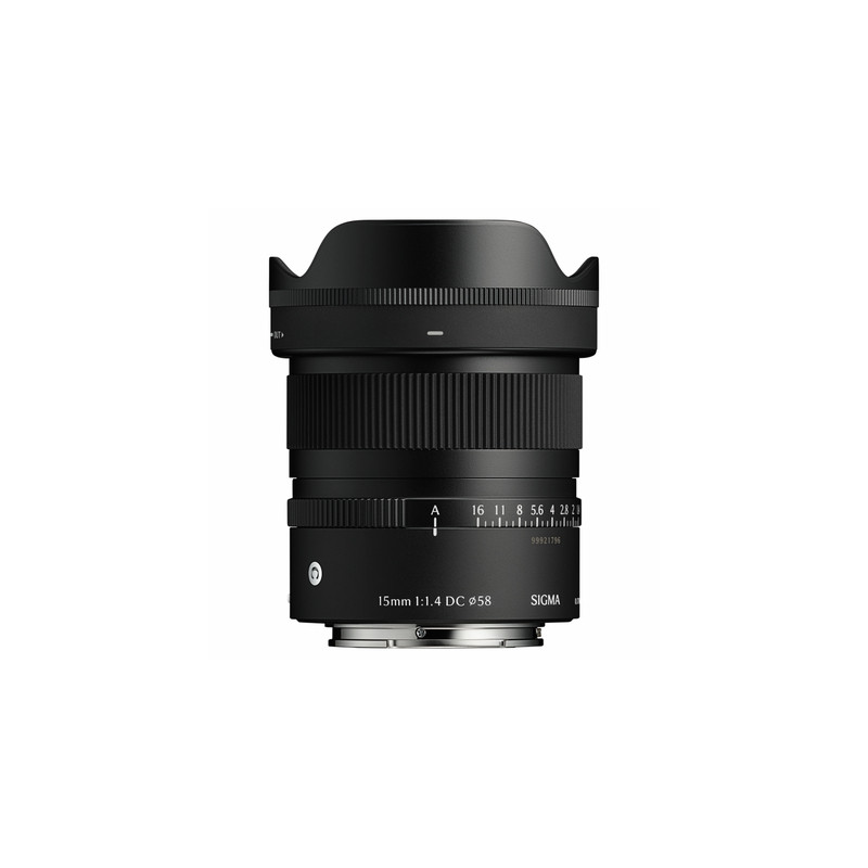 Sigma适马15mm F1.4 DC 半画幅广角风光星空视频vlog轻巧便携镜头