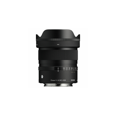 Sigma适马15mm F1.4 DC 半画幅广角风光星空视频vlog轻巧便携镜头