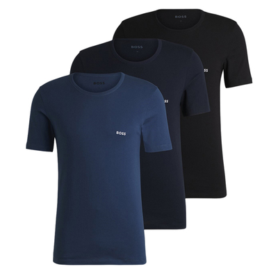 HugoBoss短袖3件装男士T恤