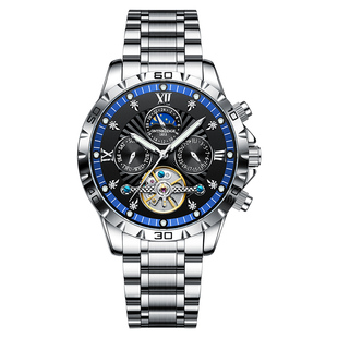 新年送男生的礼物手表2026新款全自动机械表时尚男款生日礼物防水