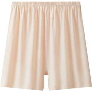 [1/2条]三枪内裤女二合一安全裤纯棉5A抗菌透气平角宽松睡裤大码