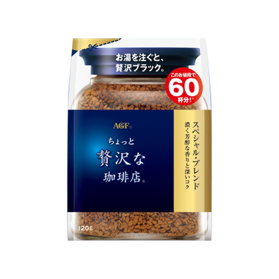 浓香日本冷热agf速溶黑咖啡粉