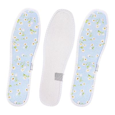 碎花千层布鞋垫四季通用透气吸汗