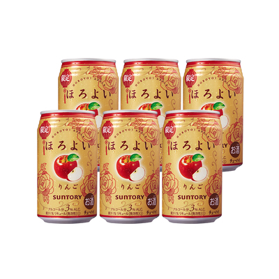 日本进口和乐怡限定苹果味6罐