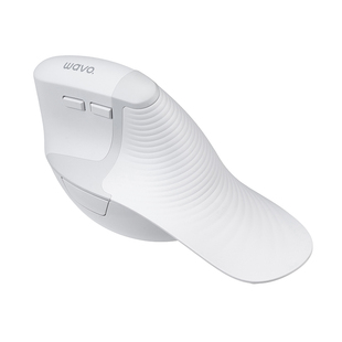 山业SANWA人体工学鼠标无线蓝牙双模静音可充电垂直竖握缓解疲劳