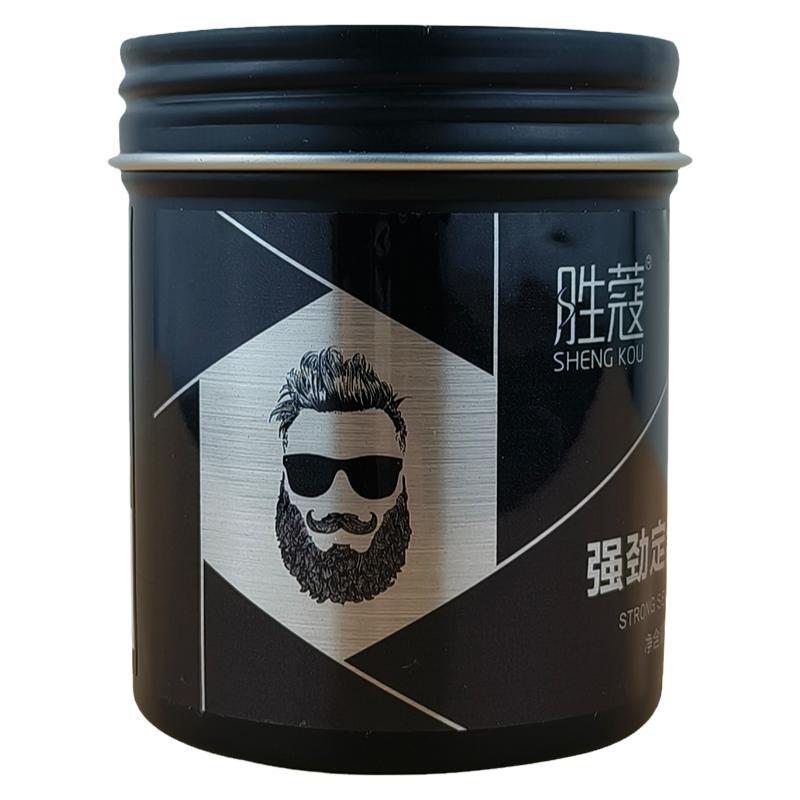 勝蔻強勁定型發(fā)泥水溶性啞光干性不粘膩清香型