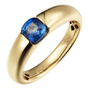 斯里兰卡天然蓝宝石戒指皇家蓝矢车菊蓝宝石男戒彩宝定制情侣对戒