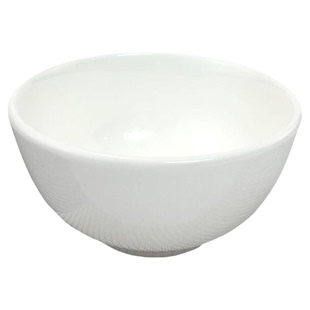 饭店用陶瓷白色米饭碗餐厅饭碗汤碗大面碗白瓷碗饭碗商用酒店餐具