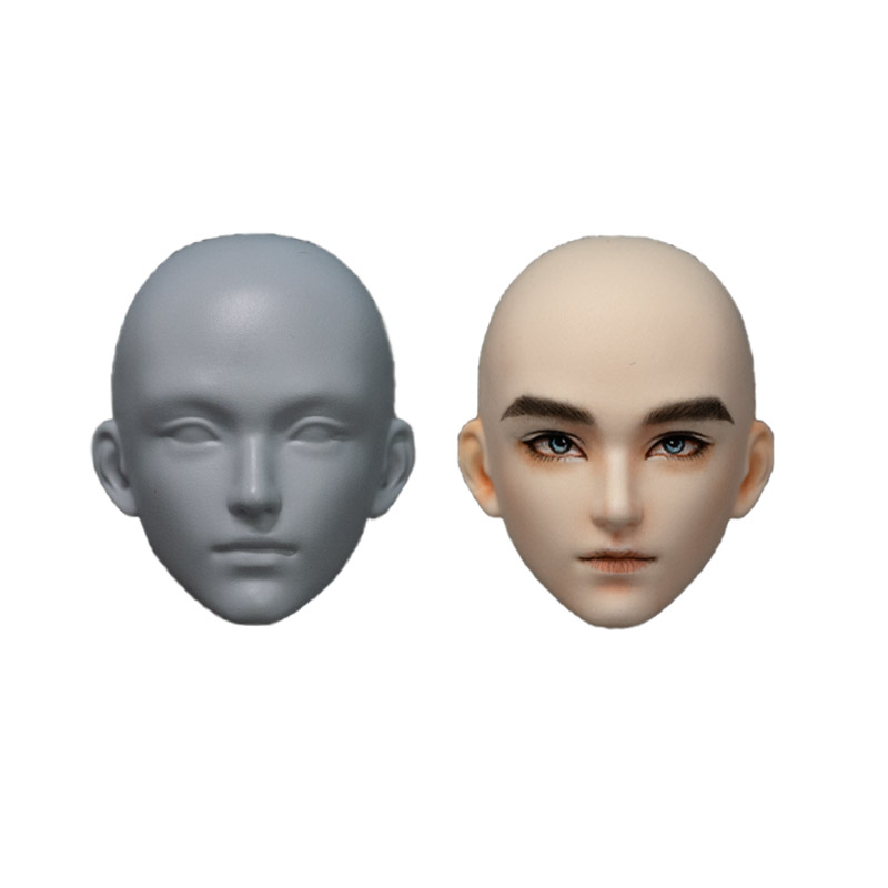 幽忧诗情画意成男脸模超轻粘土
