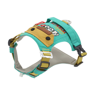 YEYENITE椰椰家狗狗胸背牵引绳夏季轻薄透气背心式中小型犬牵引绳