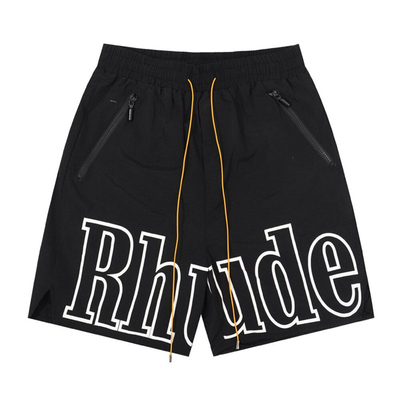 Rhude字母宽松篮球五分短裤男