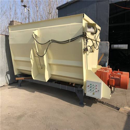 单轴全日粮饲料搅拌机家用小型饲草揉丝制备机牛羊青贮秸秆拌草机