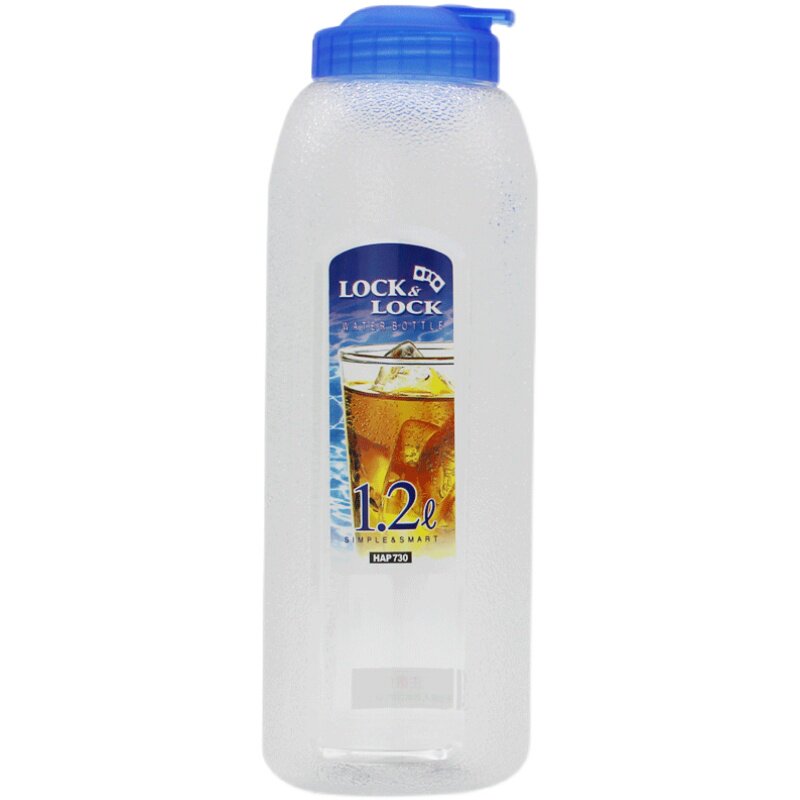 乐扣乐扣塑料大容量饮料壶家用冷水壶冰箱冷藏用果汁壶小凉杯1.2L