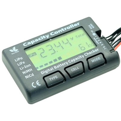 cellmeter7航模电池测电器 1-7S精准数字电量 FPV穿越机测电器