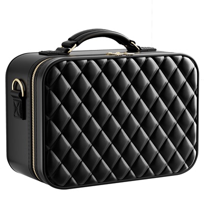 高级LED灯镜子手提化妆箱化妆包