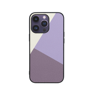 里面LM|专属定制暗夜紫系列手机壳适用iPhone17proMax华为mate80pro气质百搭精致不撞款真皮软壳情侣礼物