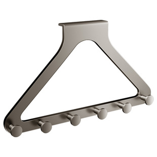 门后高级感挂钩三角挂钩衣柜门板外侧挂架卧室门客厅上挂衣钩