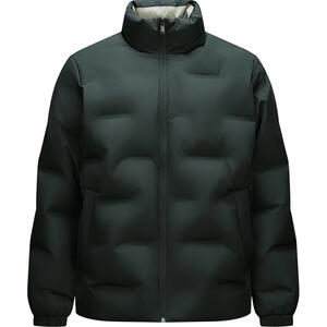 [商场同款]森马羽绒服男三防2024冬新款立领外套轻薄纯色简约上衣