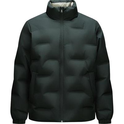 森马三防外套纯色立领羽绒服男款