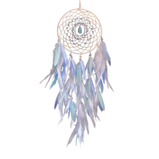 MR ZHANG捕梦网灯原创生日少女房间小夜灯羽毛挂饰文艺礼物ins风