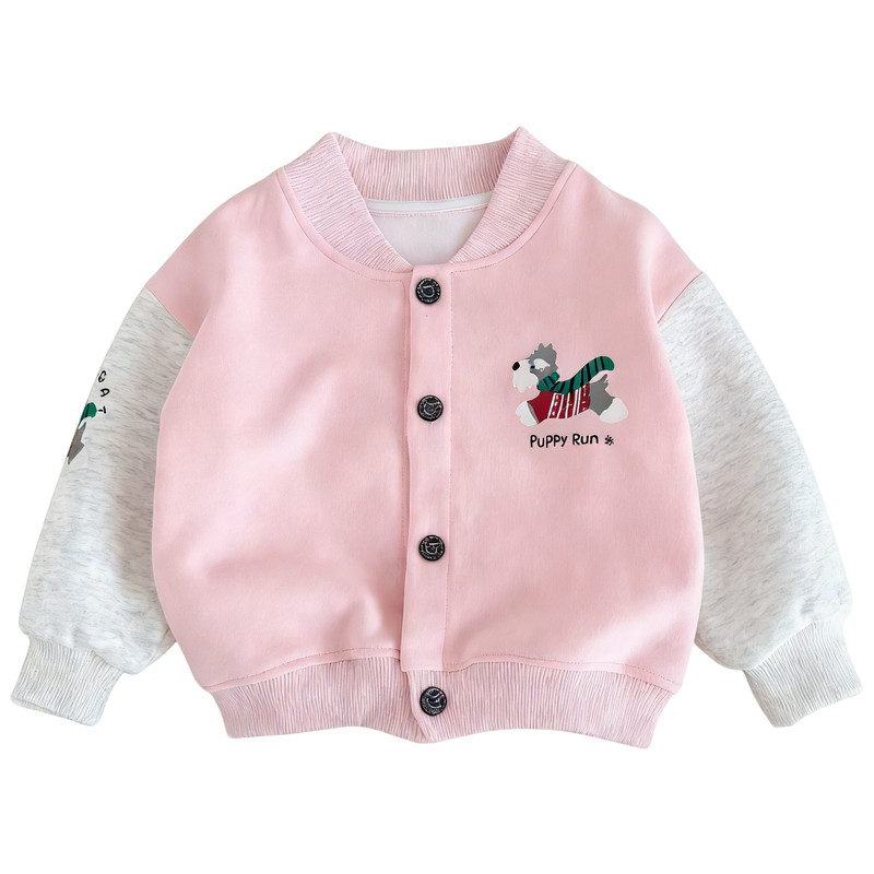 儿童春季夹克衫休闲棒球服外套