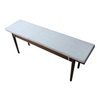 轻奢长凳坐垫定制实木长条凳防滑套罩冬季四季通用卡座换鞋凳垫子