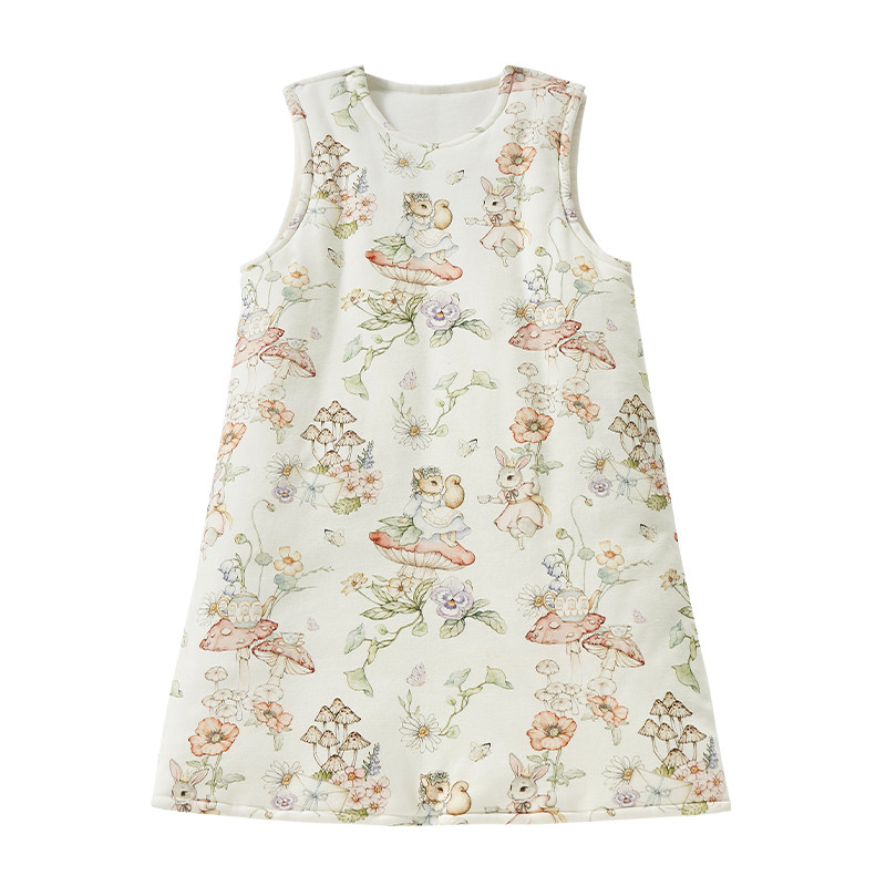 ELLE baby宝宝睡衣2025新款冬男童女童夹棉恒温保暖家居服套装