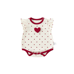 INSbobo婴儿衣服2026春季新款宝宝连体衣女宝哈衣婴幼儿爬服春装