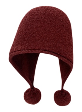 100%纯羊毛巴拉克法帽子女2025冬