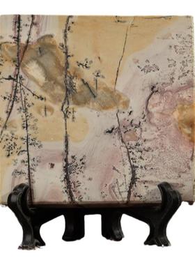 草花石装饰装饰客厅书桌茶桌杯垫