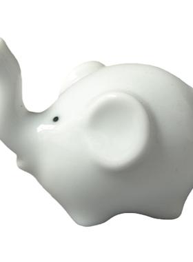 可爱风白色小象生日礼物工艺品