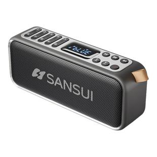 山水F36 便携式插卡蓝牙音响双喇叭FM收音机录音机太极拳晨练音响